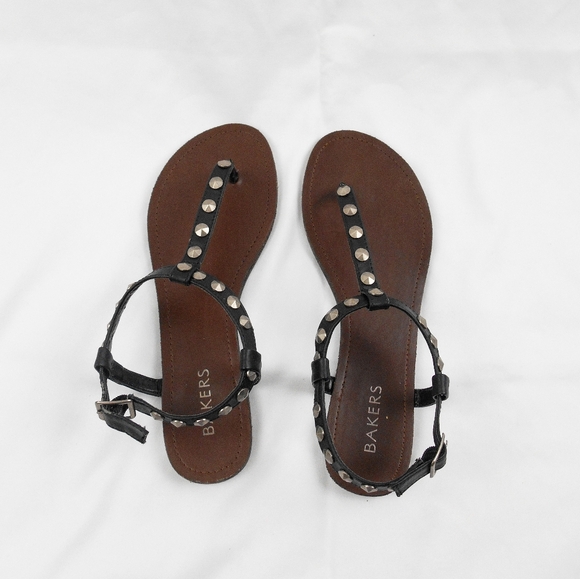 Women's Studded Bakers Sandals - Picture 1 of 6